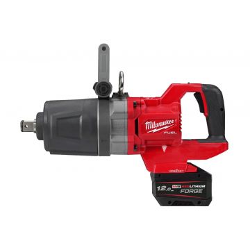 Cheie de impact cu acumulator Forge Milwaukee M18 ONEFHIWF1DS-121C, cuplu desfacere 2711 Nm, 1 inch, ONE-KEY, 4933499253