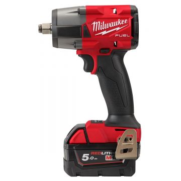 Cheie de impact cu acumulator Milwaukee M18 FMTIW2F12-502X, cuplu 745 Nm, sistem FUEL, 1/2 inch, 881 Nm desfacere, 4933478450 Cheie de impact cu acumulator Milwaukee M18 FMTIW2F12-502X, cuplu 745 Nm, sistem FUEL, 1/2 inch, 881 Nm desfacere, 4933478450