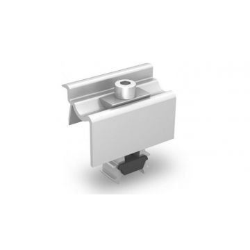 Clema de capat, K2 2002514, pentru module solare de 30-42mm inaltime, aluminiu