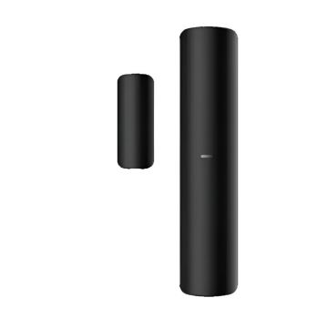 Contact magnetic wireless pentru usa sau geam Hikvision AX PRO DS-PDMC-EG2-WE(B)(BLACK), Tri-X 868MHz, RF 1600m, negru