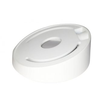 Doza inclinata de montaj pe tavan pentru camere dome, plastic, alba, Hikvision DS-1259ZJ