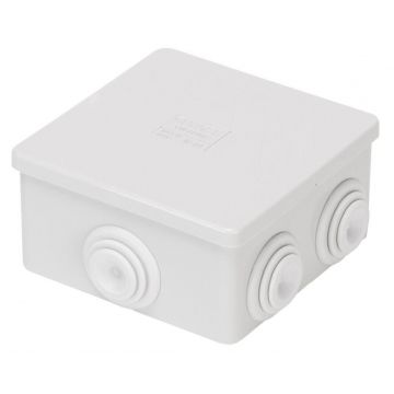 Doza legatura PT Gewiss GW44003, cu presetupe, 80x80x40mm, IP44