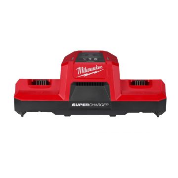 Incarcator Rapid Dual Milwaukee M18 DBSC, 18V, 2 Porturi, Compatibilitate M18, Tehnologie REDLINK, 4932492531