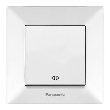 Intrerupator cap cruce Panasonic P-A1.CR, 250V, alb Intrerupator cap cruce Panasonic P-A1.CR, 250V, alb
