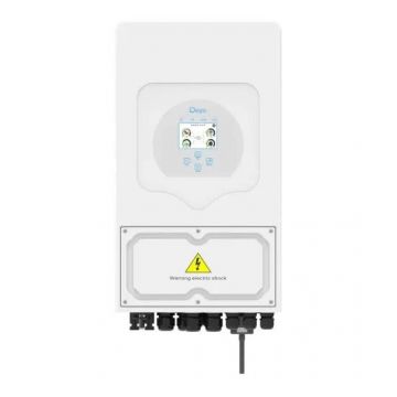 Invertor Hibrid Monofazat DEYE SUN-5K-SG03LP1-EU, 5KW, 2 MPPT, eficienta 97.60%, IP65 Invertor Hibrid Monofazat DEYE SUN-5K-SG03LP1-EU, 5KW, 2 MPPT, eficienta 97.60%, IP65