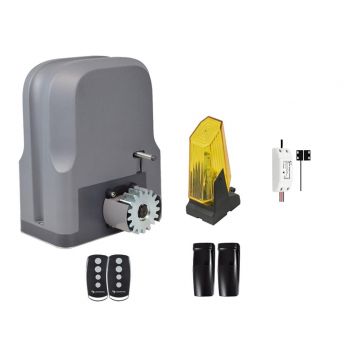 Kit automatizare poarta culisanta, pana la 600kg, 220V, releu wireless, accesorii, Linomatik SLIDE6KIT-N-FULL-TUYA