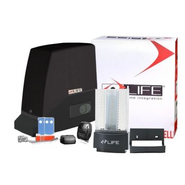 Kit automatizare Porti Culisante pana la 2T, 2000 KG Life Acer2000, Motor 230V, 2000N, 450W