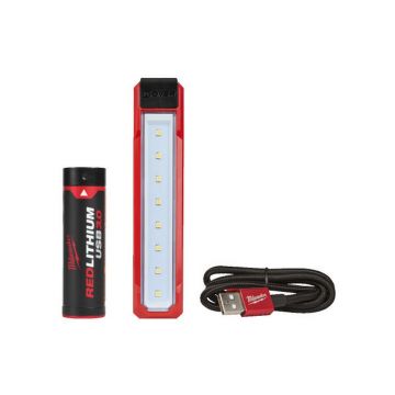 Lanterna LED compacta Milwaukee, 445 lumeni, acumulator 3 Ah reincarcabil, magnet dublu si clema de prindere, IP54, 4933479763 Lanterna LED compacta Milwaukee, 445 lumeni, acumulator 3 Ah reincarcabil, magnet dublu si clema de prindere, IP54, 4933479763