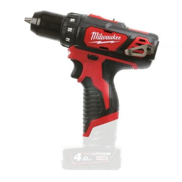 Masina de gaurit subcompacta Milwaukee M12 fara acumulator, cuplu 30Nm, mandrina metalica 10mm, BDD-402C 4933441930 Masina de gaurit subcompacta Milwaukee M12 fara acumulator, cuplu 30Nm, mandrina metalica 10mm, BDD-402C 4933441930