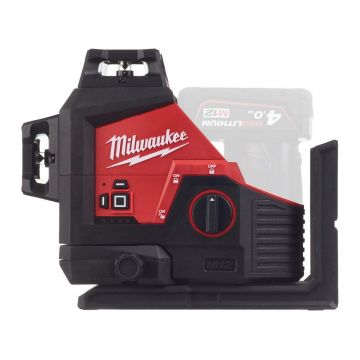 Nivela Laser Milwaukee M12 3PL, 360 grade, verde, 3 planuri, cutie transport, fara acumulator, 4933478103 Nivela Laser Milwaukee M12 3PL, 360 grade, verde, 3 planuri, cutie transport, fara acumulator, 4933478103
