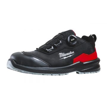 Pantofi negri de protectie Flextred Milwaukee S3S B1L110133 ESD SC FO SR 36, marimea 36/3, 4932498106