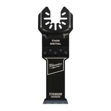 Panza metal Open-Lok Metal plunge blade Ti. BiM 28mm Milwaukee, pentru unelta multifunctionala, 48851251 Panza metal Open-Lok Metal plunge blade Ti. BiM 28mm Milwaukee, pentru unelta multifunctionala, 48851251