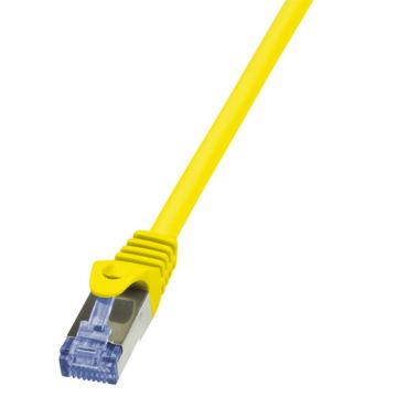Patchcord S/FTP Cat 6A, 5 Metri, Galben , SFTP6A-5M-Y, SAFER