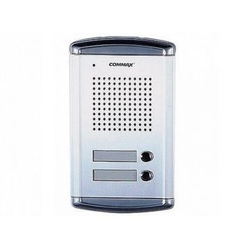 Post de exterior cu 2 butoane Commax DR-2A2N, carcasa din aluminiu