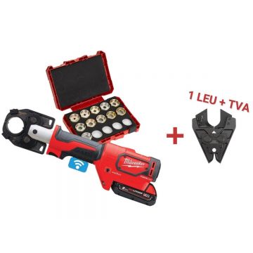 Presa hidraulica pentru cabluri 53KN M18 FORCE LOGIC Milwaukee, cu acumulator si incarcator, 4933451194-PROMO