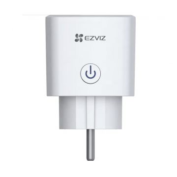 Priza Smart T30 Ezviz CS-T30-10B-EU, Wi-Fi 2.4GHz, Control prin aplicatia mobila, Compatibil cu Google Assistant, Alexa, material ignifug Priza Smart T30 Ezviz CS-T30-10B-EU, Wi-Fi 2.4GHz, Control prin aplicatia mobila, Compatibil cu Google Assistant, Alexa, material ignifug