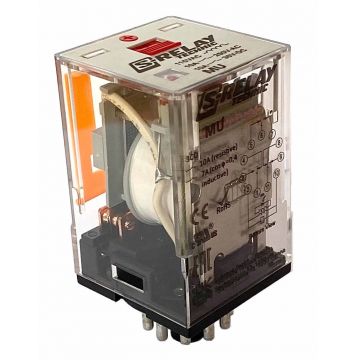Releu Plug-in Schrack MU226230, 8 pini, 2 contacte comutatoare (2CO), 230VAC, 10A Releu Plug-in Schrack MU226230, 8 pini, 2 contacte comutatoare (2CO), 230VAC, 10A