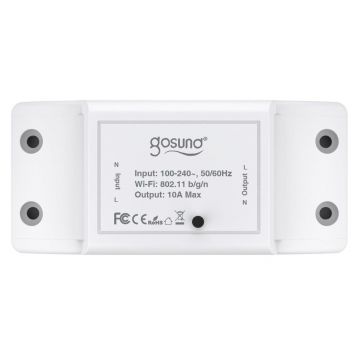 Releu wireless 10Ah compatibil Tuya, Gosund SW3