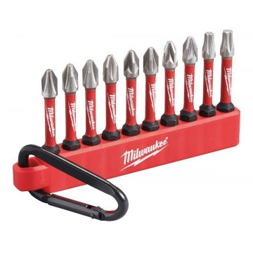 Set de biti Milwaukee Shockwave Impact Duty, 50mm, 10 bucati, 4932492939