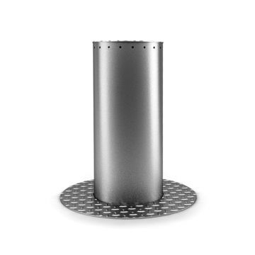 Stalp fix pentru restrictionare acces auto, 570 mm, otel inoxidabil 2.5 mm, MPIE5/600