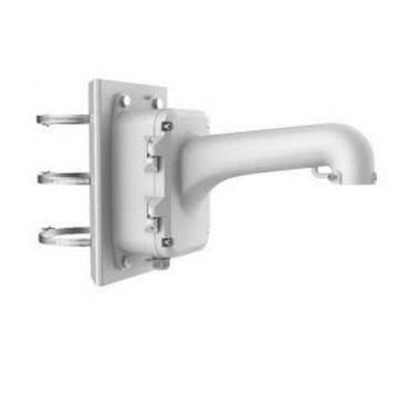 Suport stalp cu doza inclusa Hikvision DS-1604ZJ-BOX-POLE