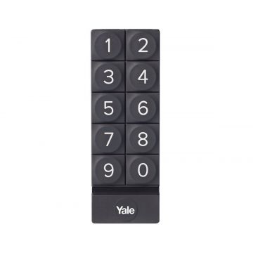 Tastatura inteligenta ASSA ABLOY 05/301000/BL, Bluetooth, control aplicatie, 256 utilizatori, 2 baterii AAA