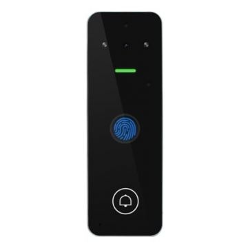 Videointerfon SECUKEY Vcontrol 4-F, cu amprenta si card RFID, compatibil cu aplicatia Tuya, IP65 Videointerfon SECUKEY Vcontrol 4-F, cu amprenta si card RFID, compatibil cu aplicatia Tuya, IP65