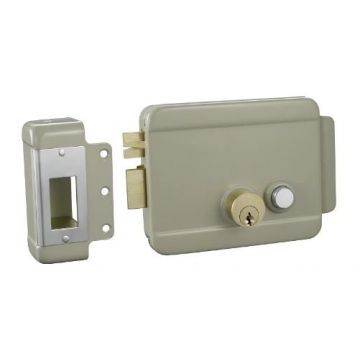 Yala electromagnetica, 12-18V, cu cheie, din metal, cu contraplaca, ACM-Y044