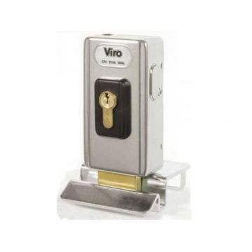 Yala verticala aplicata si cilindru pentru porti batante VIRO-V06 B Yala verticala aplicata si cilindru pentru porti batante VIRO-V06 B