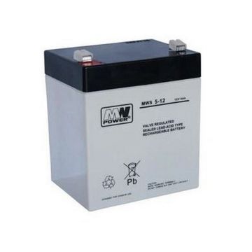 Acumulator 12V, 5Ah, MW Power, MWS 5-12 Acumulator 12V, 5Ah, MW Power, MWS 5-12