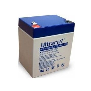 Acumulator 12V, 5Ah, VRLA, universal, Ultracell UL5-12 F1 Acumulator 12V, 5Ah, VRLA, universal, Ultracell UL5-12 F1