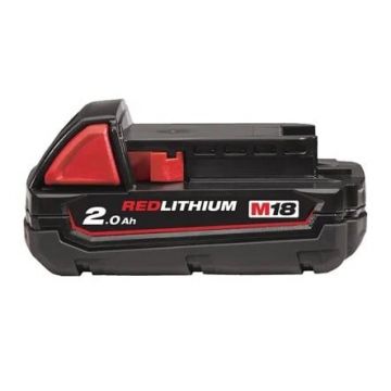 Acumulator M18 Milwaukee, 2Ah, management al temperaturii, cadru de sudura, separator de celule, 4932430062 Acumulator M18 Milwaukee, 2Ah, management al temperaturii, cadru de sudura, separator de celule, 4932430062