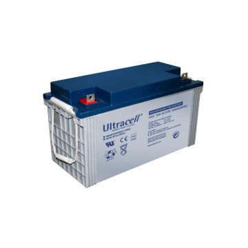 Acumulator VRLA Ultracell UCG120-12 Deep Cycle, 12V, 120Ah, terminal F10, cutie ABS Acumulator VRLA Ultracell UCG120-12 Deep Cycle, 12V, 120Ah, terminal F10, cutie ABS