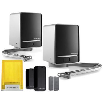 Automatizare pentru poarta batanta 2x2.2m, brat articulat, Comunello Condor 220, 24V, GKCR220MLB903