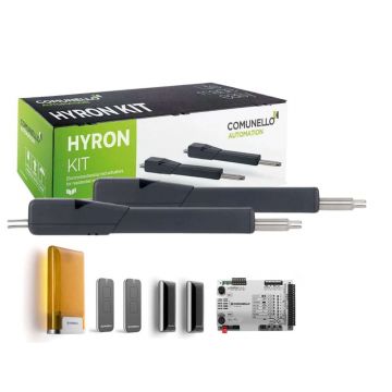 Automatizare pentru porti batante Comunello HYRON 500, 2x5m, 2x500kg, motoare 24V, IP44, GKHN50MHLF900A