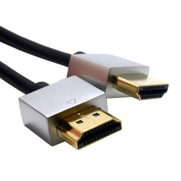 Cablu HDMI 2.0, Ultra Slim, 32AWG, 2m, 10.5Gbps, 4K, Safer SAF-HMAA8001-2