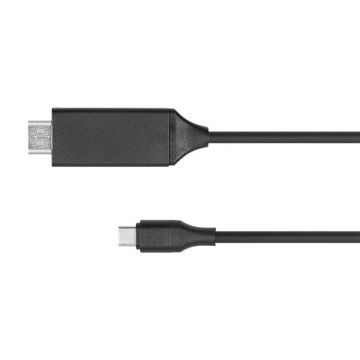 Cablu HDMI-USB Type C, rezolutie 4K, 30Hz, lungime 2m, Kruger Matz KM1249