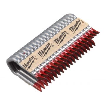 Capse pentru gard Milwaukee 45mm HDG-P960, galvanizate la cald, 4mm grosime, 960 buc, compatibile M18 FFUS, 4932480359 Capse pentru gard Milwaukee 45mm HDG-P960, galvanizate la cald, 4mm grosime, 960 buc, compatibile M18 FFUS, 4932480359