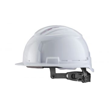 Casca de protectie Milwaukee, sistem BOLT,  material ABS, certificat EN397:2012, EN50365:2002, alb, 4932478122