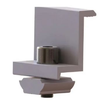 Clema capat pentru panouri solare 35mm, aluminiu si otel inoxidabil, rezistenta sporita, Safer Clema-capat-35