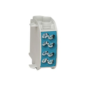 Clema derivatie Schrack IKA26120, 1000VAC/DC, 25mm, 1Pol, aluminiu, albastru