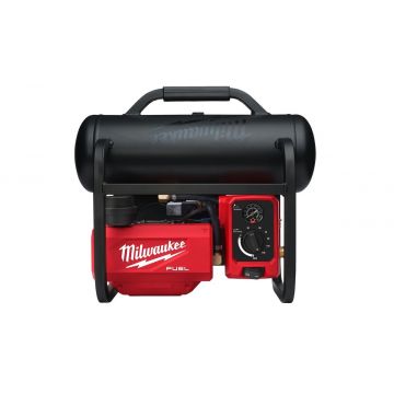 Compresor de aer M18 FUEL Milwaukee, capacitate 7.6L, debit aer 48L/min, presiune 9.31 bar/ 135 psi, 4933472166 Compresor de aer M18 FUEL Milwaukee, capacitate 7.6L, debit aer 48L/min, presiune 9.31 bar/ 135 psi, 4933472166