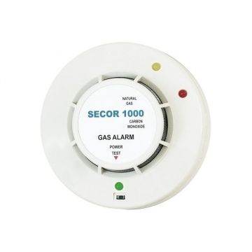 Detector de gaz metan si monoxid de carbon, alarma, 24V, Primatech Secor100/24 Detector de gaz metan si monoxid de carbon, alarma, 24V, Primatech Secor100/24