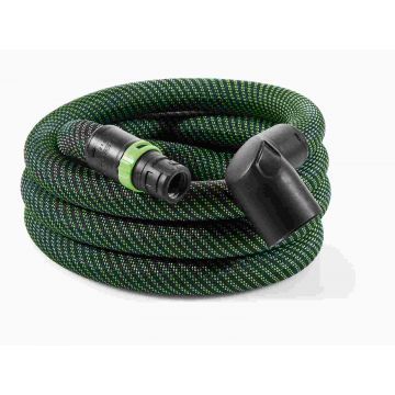 Furtun de aspirare Festool, diametru 27/32mm, lungime 3.5m, manson de conectare, adaptor rotativ, 577161 Furtun de aspirare Festool, diametru 27/32mm, lungime 3.5m, manson de conectare, adaptor rotativ, 577161