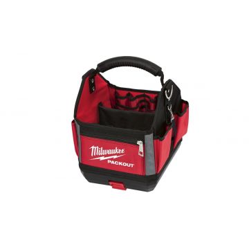 Geanta scule Milwaukee, 25cm, 28 buzunare, sistem modular depozitare Packout, material balistic 1680D, 4932464084