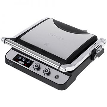 Gratar Electric Grill LED 2in1 3000W Argintiu
