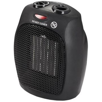 Incalzitor cu Ventilator Dubla Functie Negru