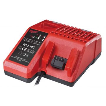 Incarcator M12-M18 C Milwaukee, sistem de reincarcare secventiala, 4932352959 Incarcator M12-M18 C Milwaukee, sistem de reincarcare secventiala, 4932352959