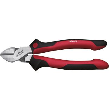Industrial side cutters, cutting pliers black/red, with DynamicJoint