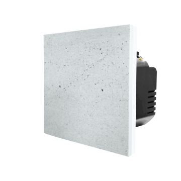 Intrerupator Dublu Cap Scara / Cruce cu Touch din Marmura LUXION, Serie A